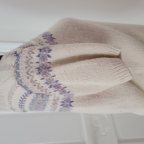 Vintage Classic  Hand Knit Short Sleeve Sweater Lauren -Ralph Lauren- Sz  small - Picture 5 of 11